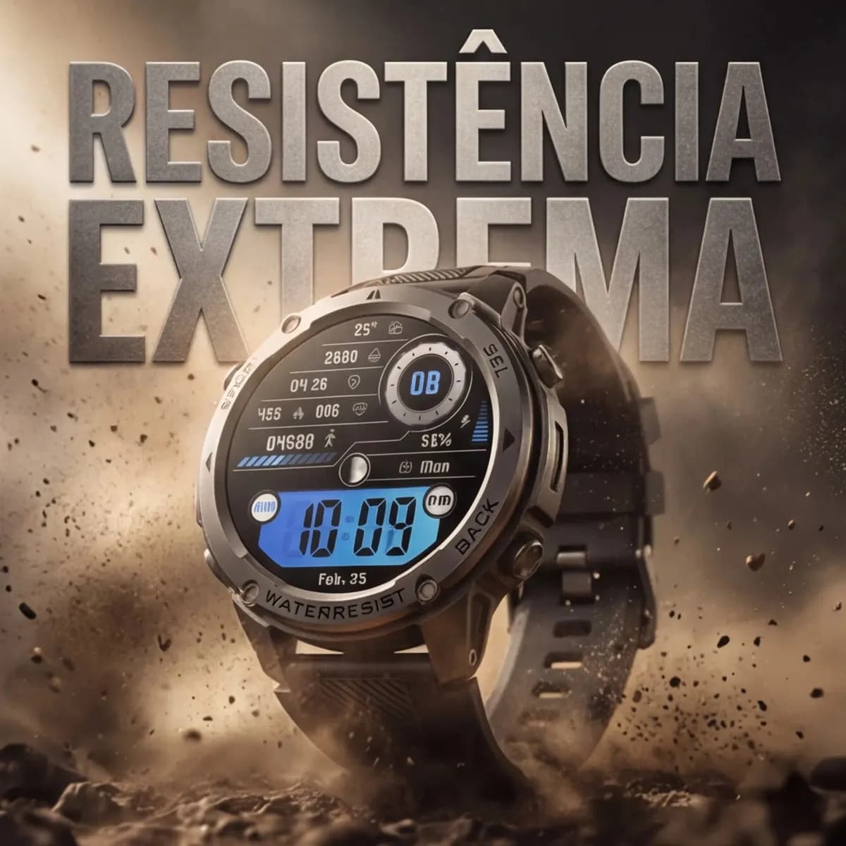 Smartwatch BRave — Resistência Extrema