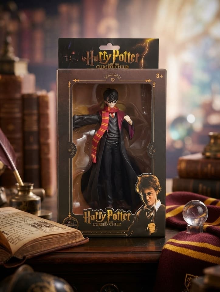 Boneco Colecionável Harry Potter Cursed Child — Action Figure Edição Especial