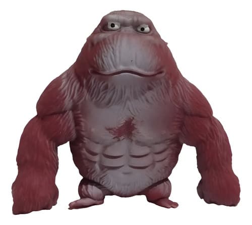 Boneco Gorila Antiestresse Indestrutível — Estica, Esmaga e Puxa Grande 18cm