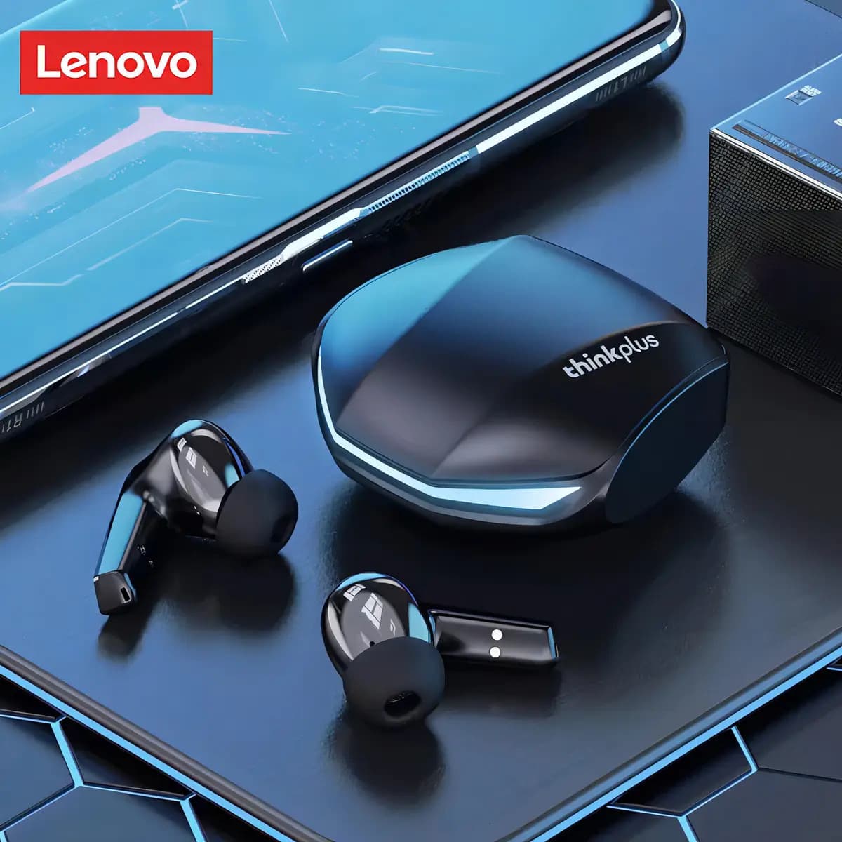 Fone de Ouvido Bluetooth Gamer Lenovo Thinkplus GM2 Pro - Imagem 3