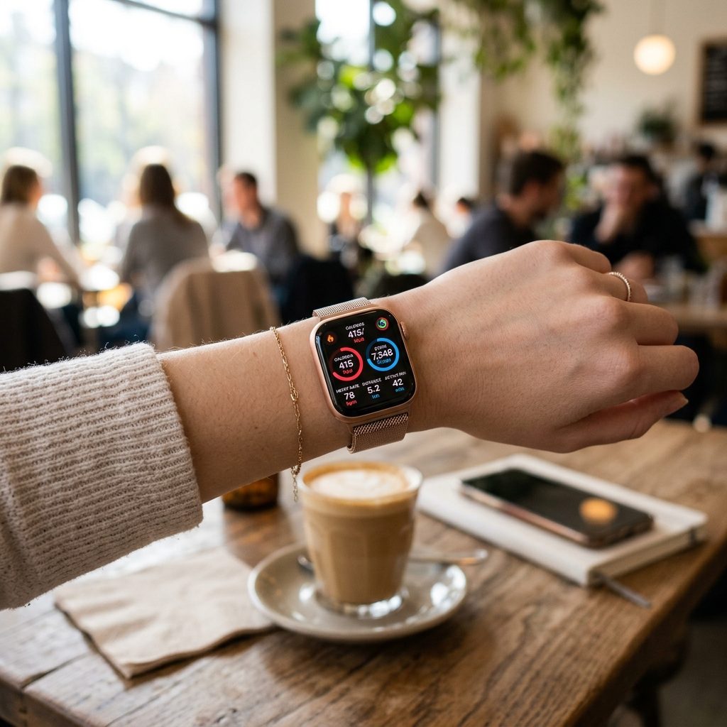 Elegância e tecnologia no seu pulso. Smartwatch GS10 Ultra com acabamento Rose G